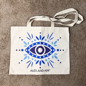 Alex and Ani Divine Eye Canvas Tote